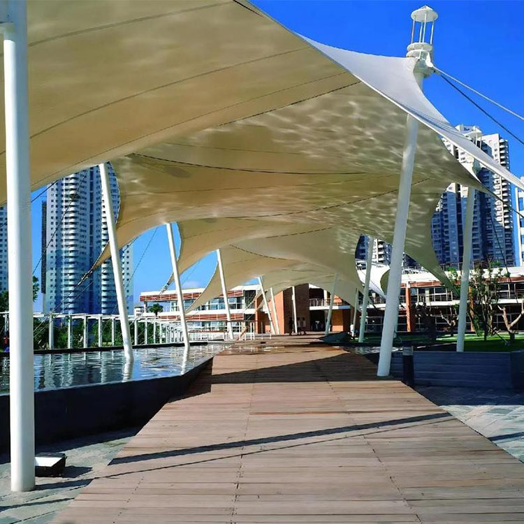 贡嘎县膜结构景观棚