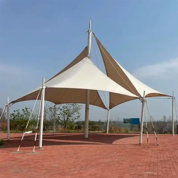 贡嘎县膜结构景观棚