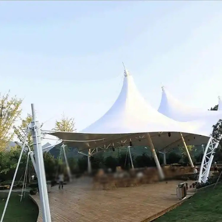 贡嘎县膜结构景观棚