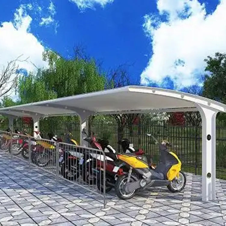 贡嘎县膜结构电动车棚