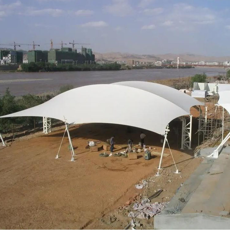 贡嘎县膜结构汽车棚